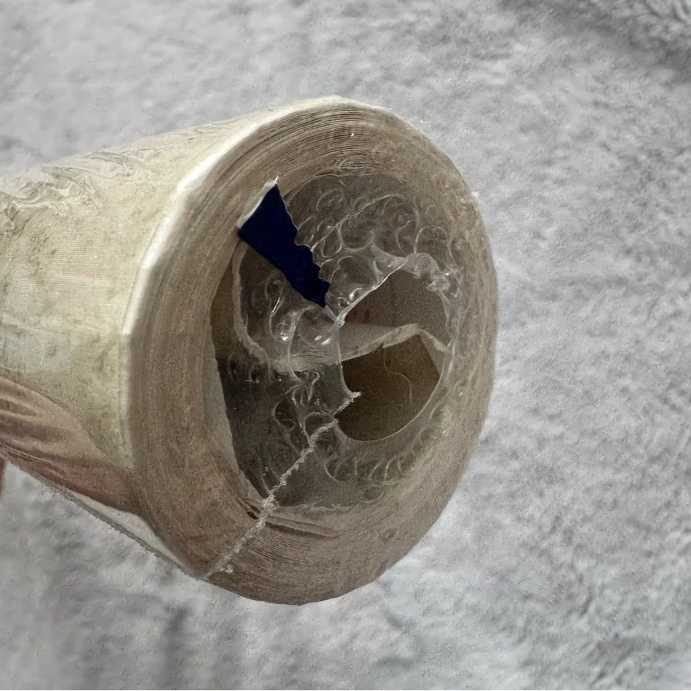 Con-Tact Creative Covering Sealed Vintage Faux Marble‎ Lace Edge Vinyl Roll